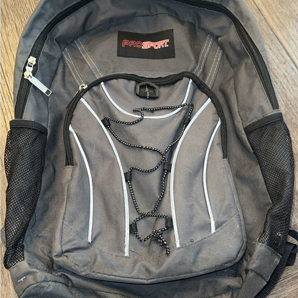 Gray Backpack for Men